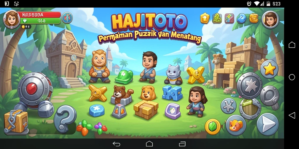 Gameplay menantang di HAJITOTO yang menguji kreativitas Anda.
