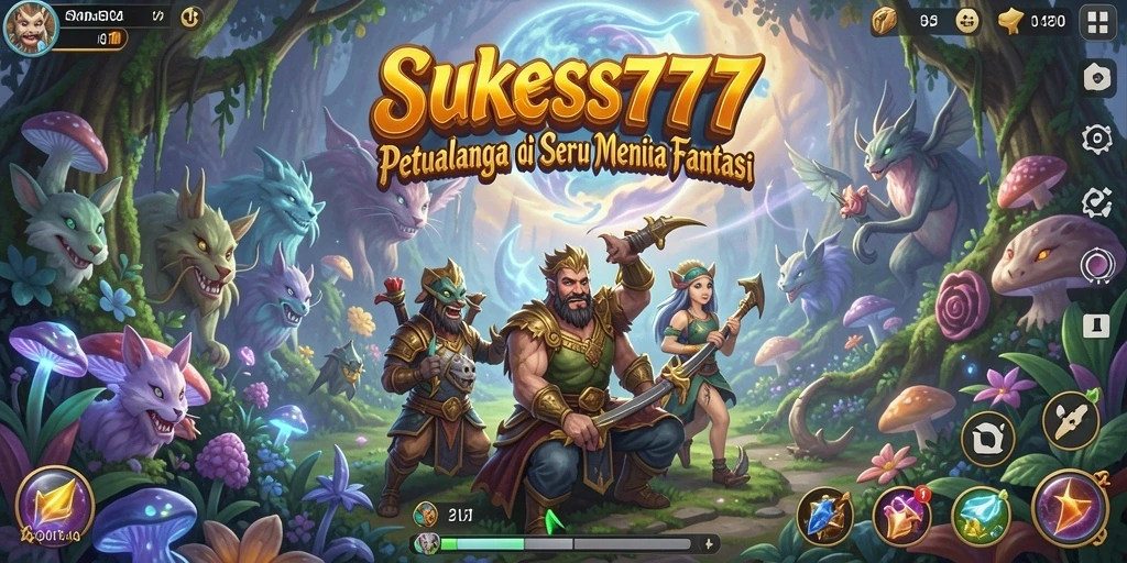 Gameplay SUKSES777 yang menantang dalam dunia petualangan yang indah.