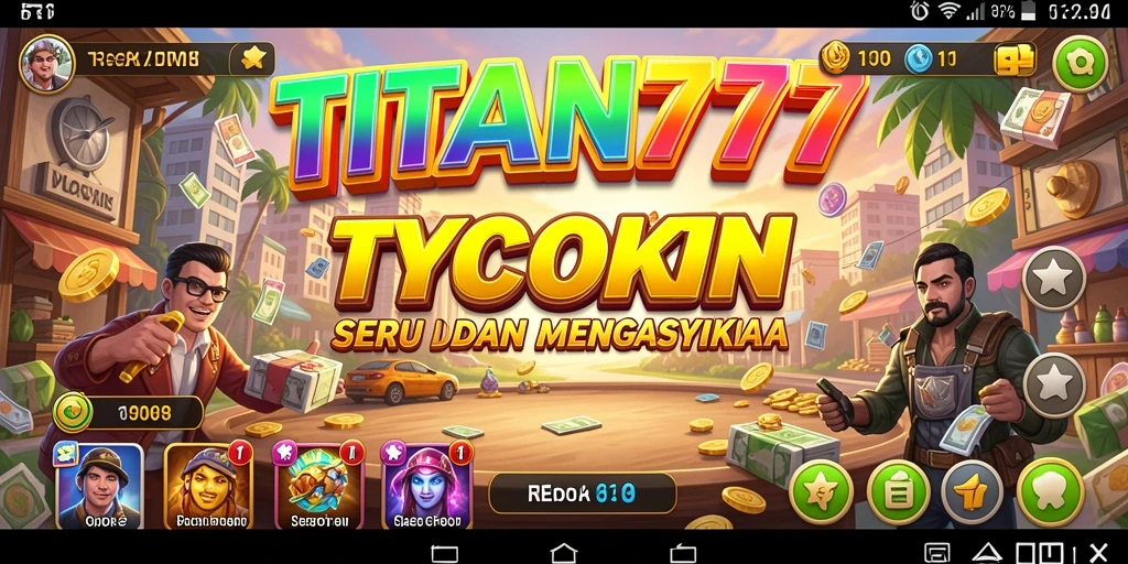 Tampilkan gameplay seru dan menantang dari TITAN777 dengan berbagai jenis usaha.