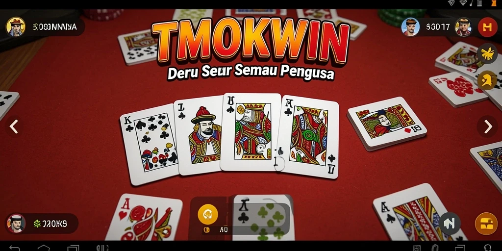 Tampilan gameplay seru dari permainan Domino TMOKWIN.