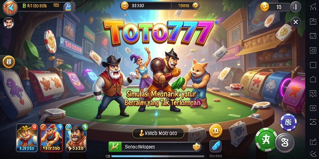 Tangkap momen seru dalam gameplay Simulation TOTO777.